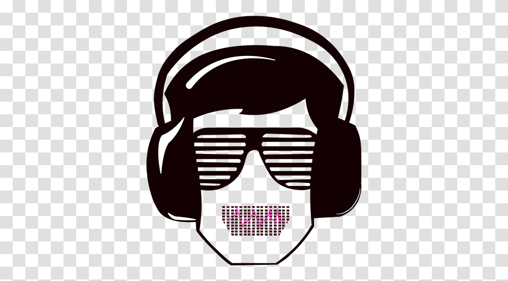 Dj Aks And Tahseenation Interview Headset, Face, Person, Teeth, Mouth Transparent Png