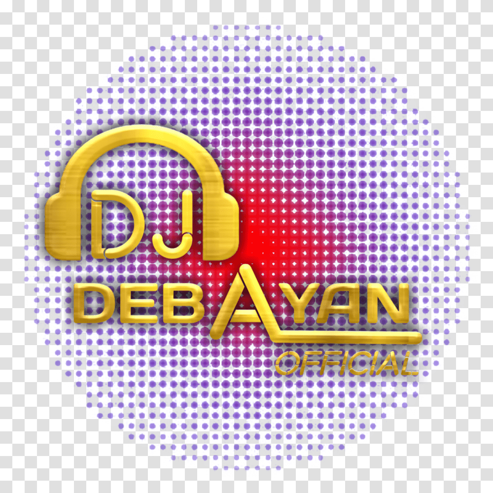 Dj Debayan Official Logo Round Dots Transparent Png