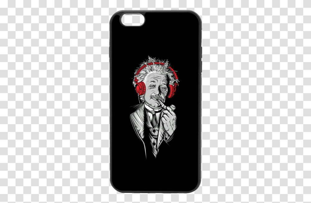Dj Einstein Phone Case Best Phone Case Design, Electronics, Mobile Phone, Cell Phone, Person Transparent Png