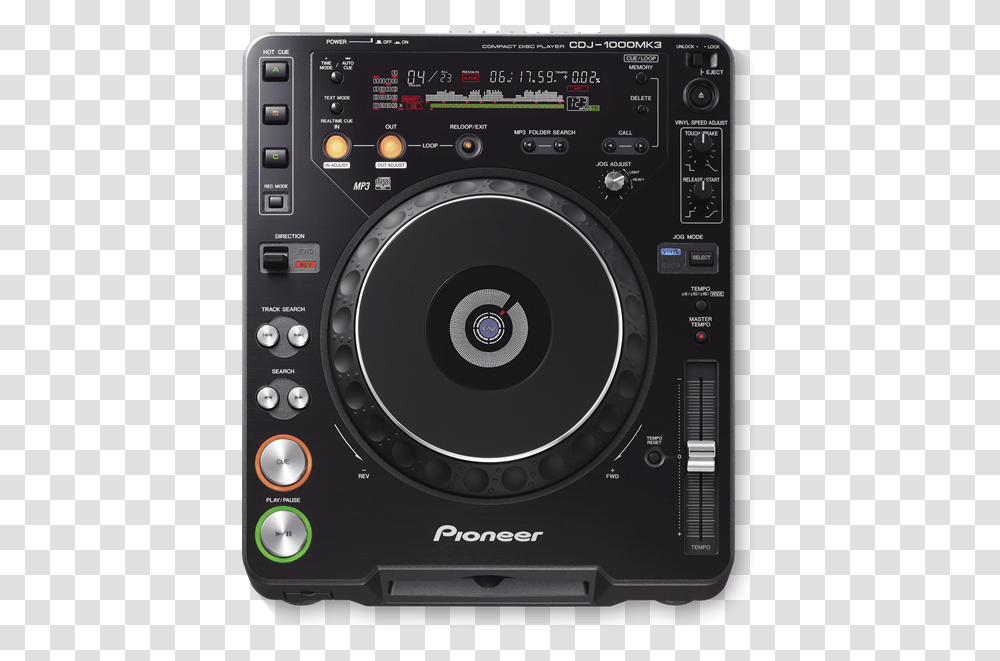 Dj Equipment For Rent Pioneer 1000, Electronics, Cd Player, Camera, Stereo Transparent Png