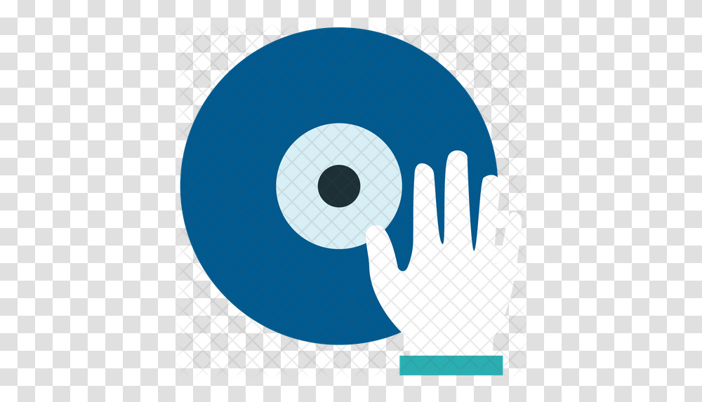 Dj Hand And Disk Icon Vatican Museums, Dvd Transparent Png