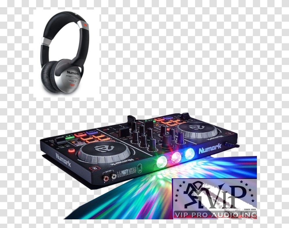 Dj Headphones, Electronics, Headset, Light, Cd Player Transparent Png