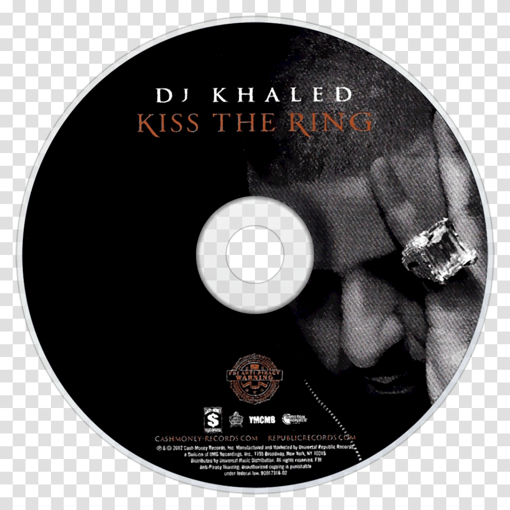Dj Khaled Kiss The Ring Cd, Disk, Dvd Transparent Png