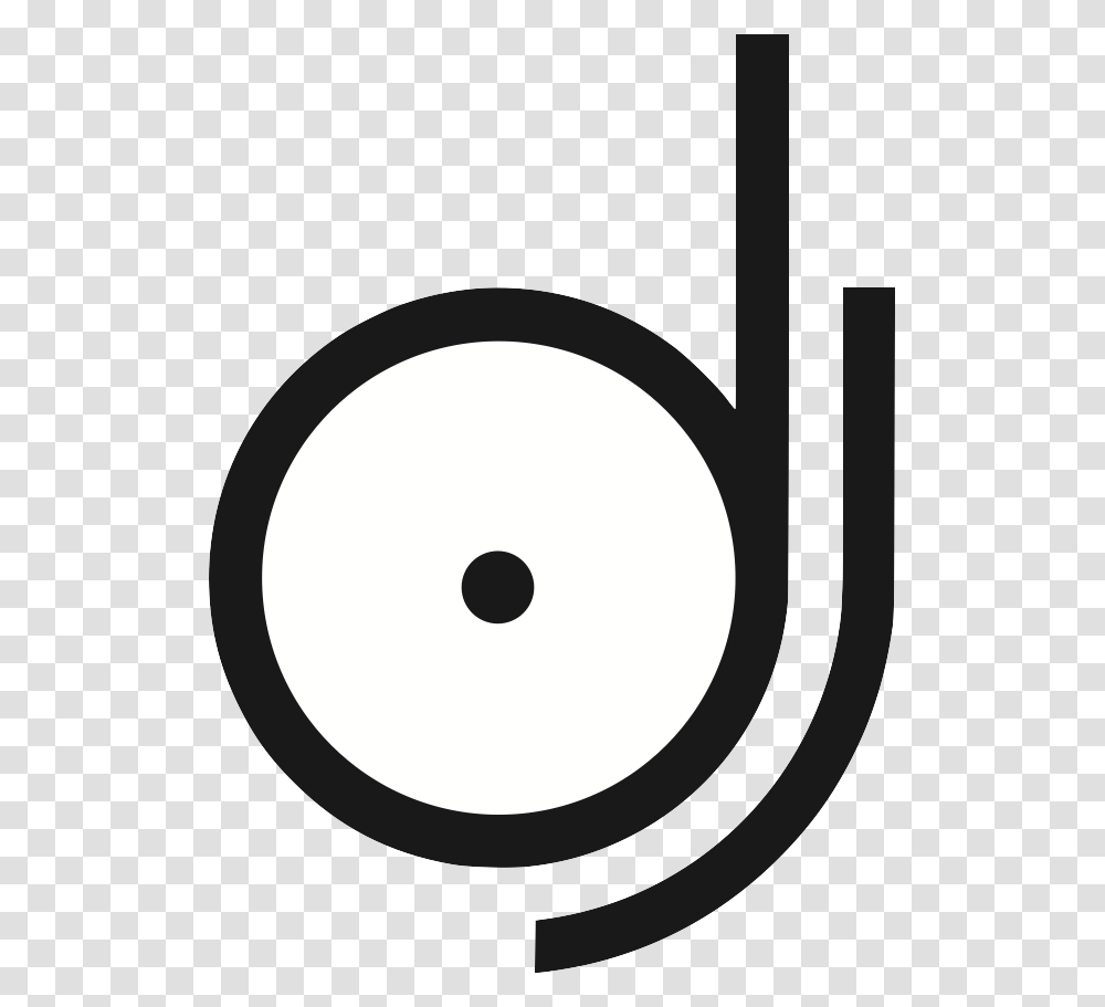 Dj Logo, Trademark, Stencil Transparent Png