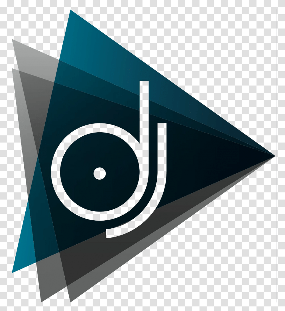 Dj Music Logo Clipart Dj Logo Hd, Text, Pillow, Cushion, Graphics Transparent Png
