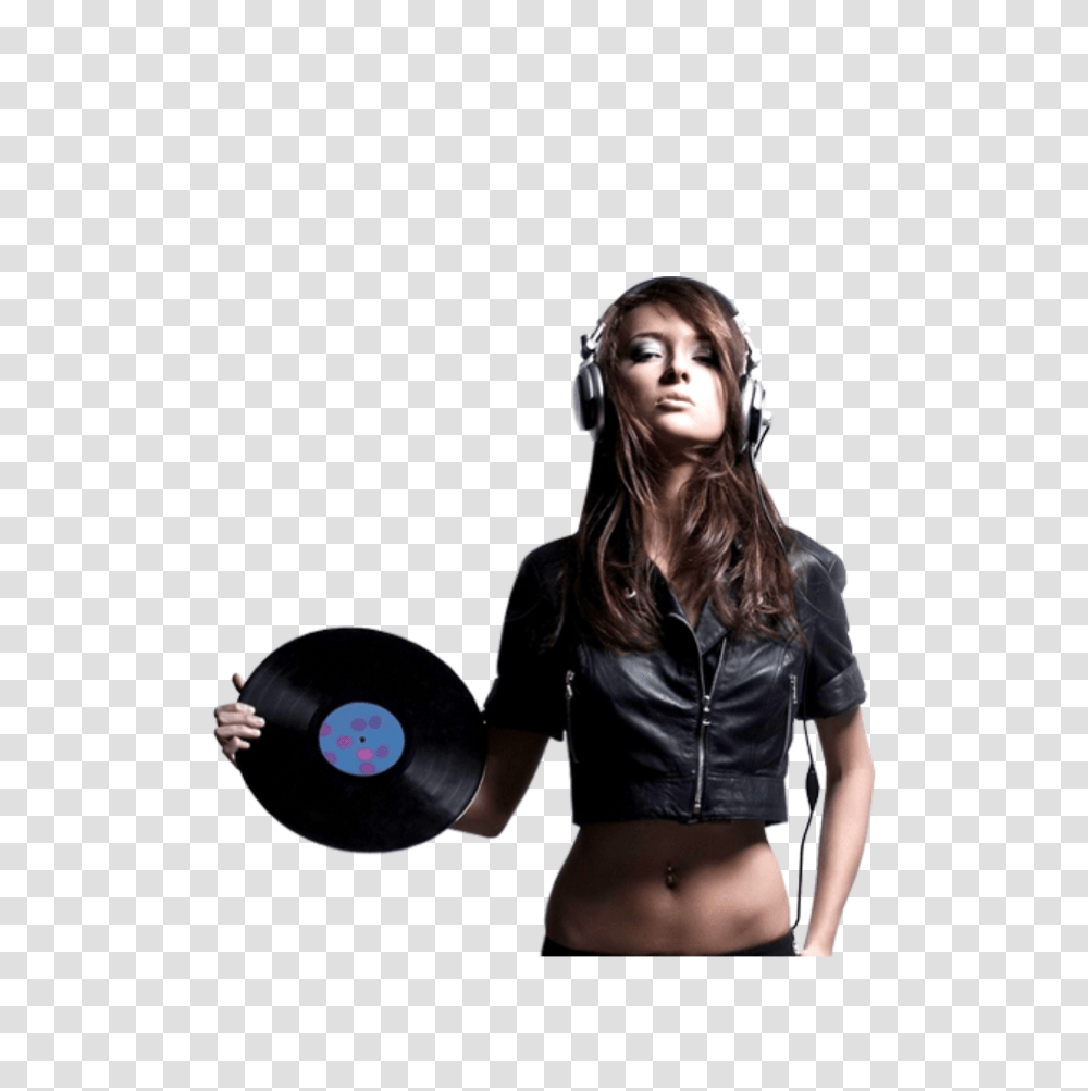 Dj, Person, Female, Portrait Transparent Png