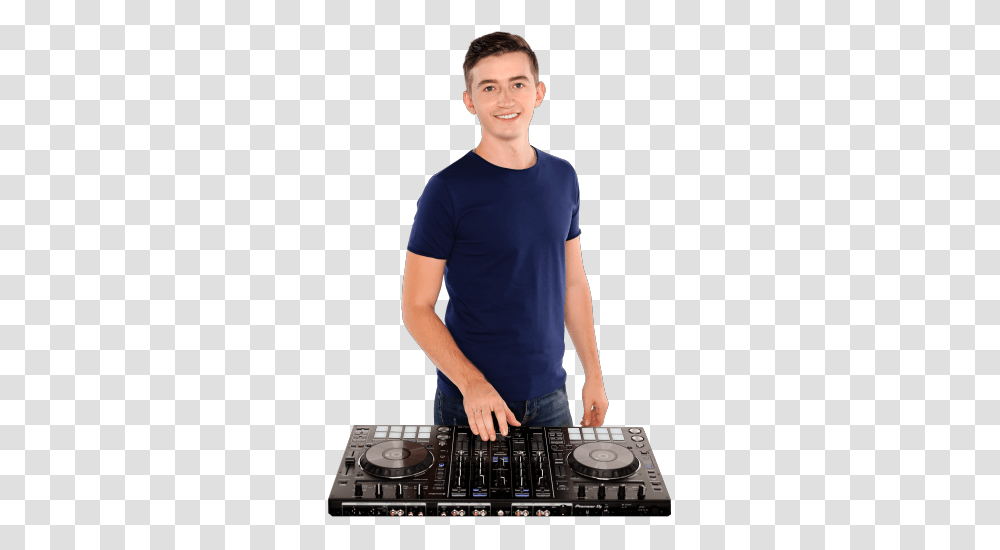 Dj, Person, Human, Electronics, Keyboard Transparent Png