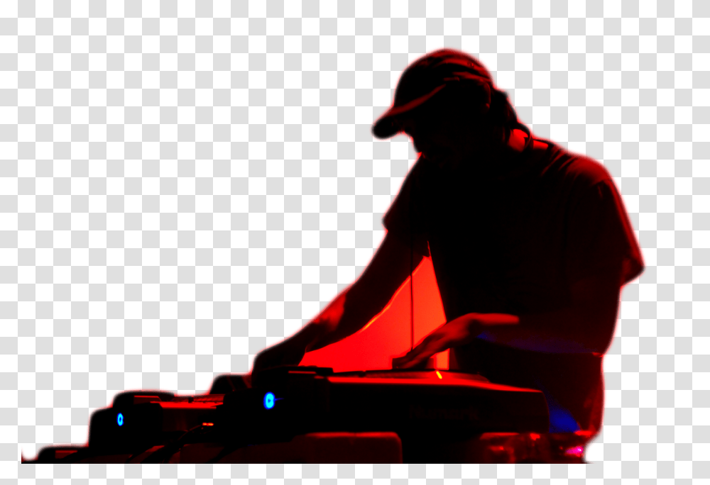 Dj, Person, Human, Electronics, Light Transparent Png