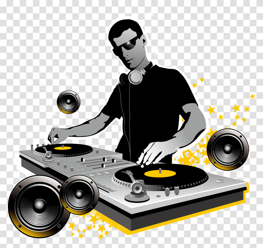 Dj, Person, Human, Electronics Transparent Png