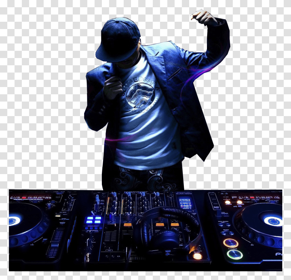 Dj, Person, Human, Helmet Transparent Png