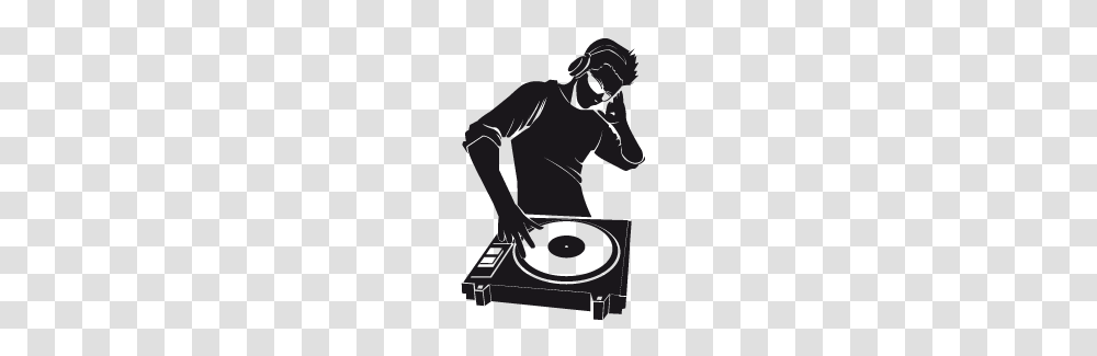 Dj, Person, Human, Kneeling, Cooktop Transparent Png