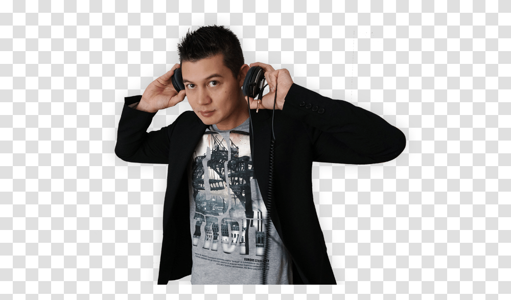 Dj, Person, Sleeve, Long Sleeve Transparent Png