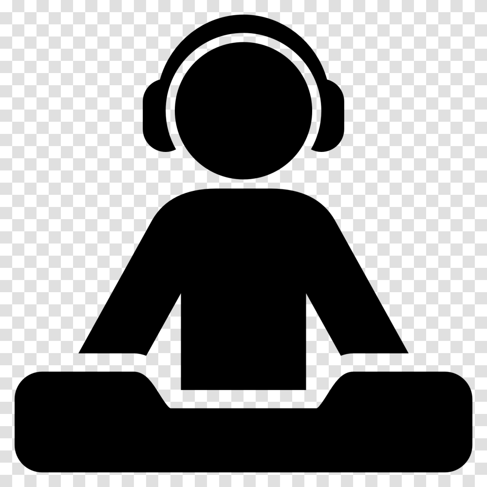 Dj Wallpapers, Person, Human, Silhouette, Stencil Transparent Png