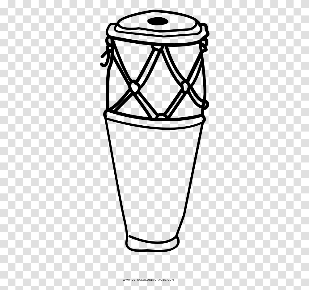 Djembe Coloring, Gray, World Of Warcraft Transparent Png