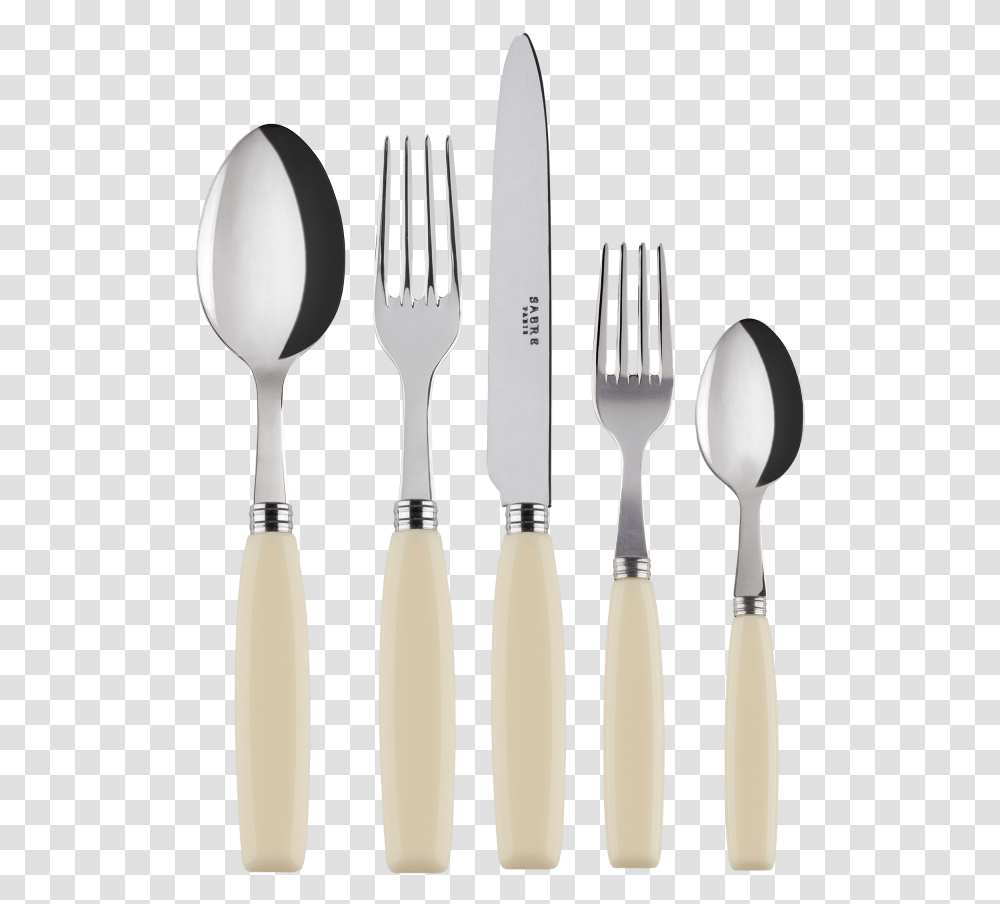 Djembe Ivory 5 Pc Setting Couverts Bambou, Fork, Cutlery, Spoon, Knife Transparent Png