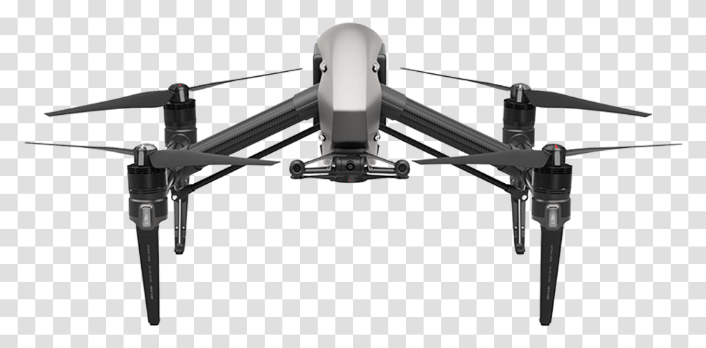 Dji Inspire 2 Aircraft Only No Remote, Vehicle, Transportation, Airplane, Arrow Transparent Png