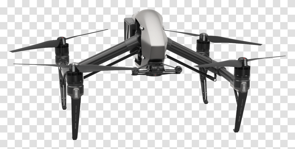 Dji Inspire 2 Quadcopter, Machine, Rotor, Coil, Spiral Transparent Png