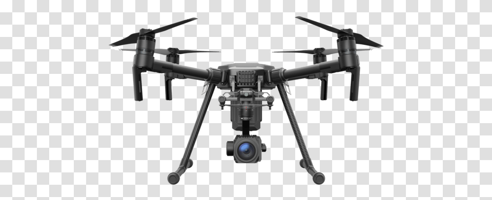 Dji M200 Enterprise Drone 3d Scanning Drone, Gun, Weapon, Weaponry, Tripod Transparent Png