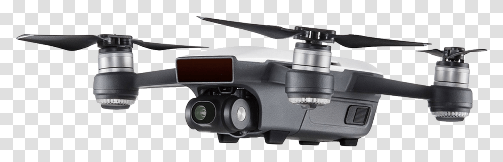Dji Spark Drone Side, Machine, Gun, Weapon, Weaponry Transparent Png