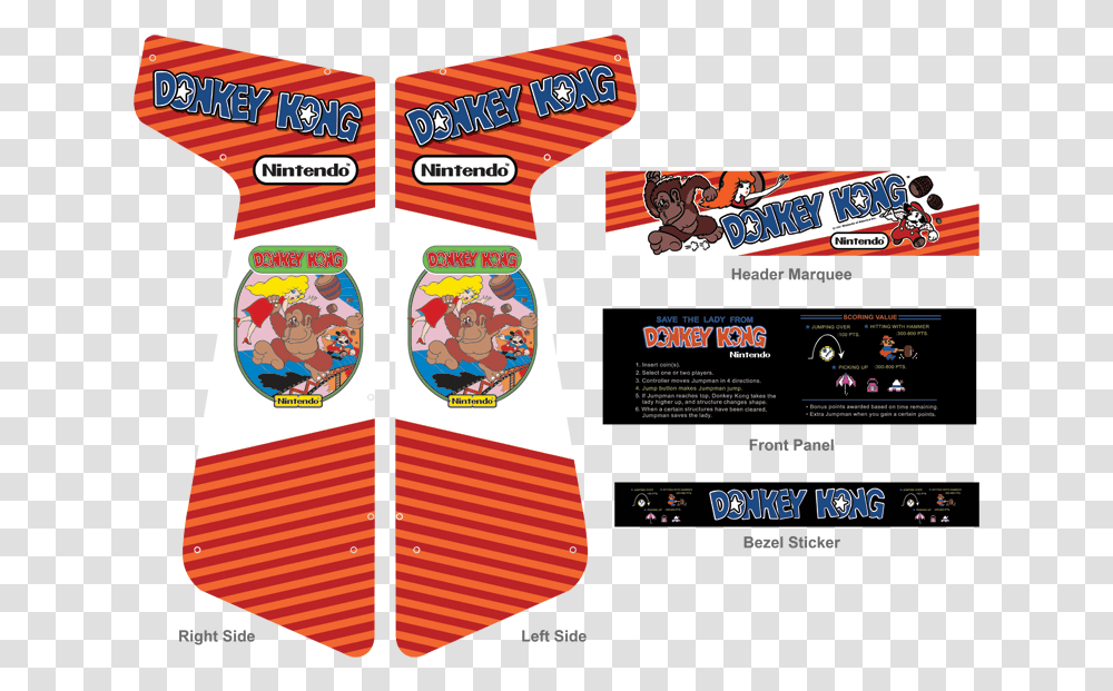 Dk 2 Graphics Layout Donkey Kong Arcade Stickers, Poster, Advertisement, Flyer Transparent Png