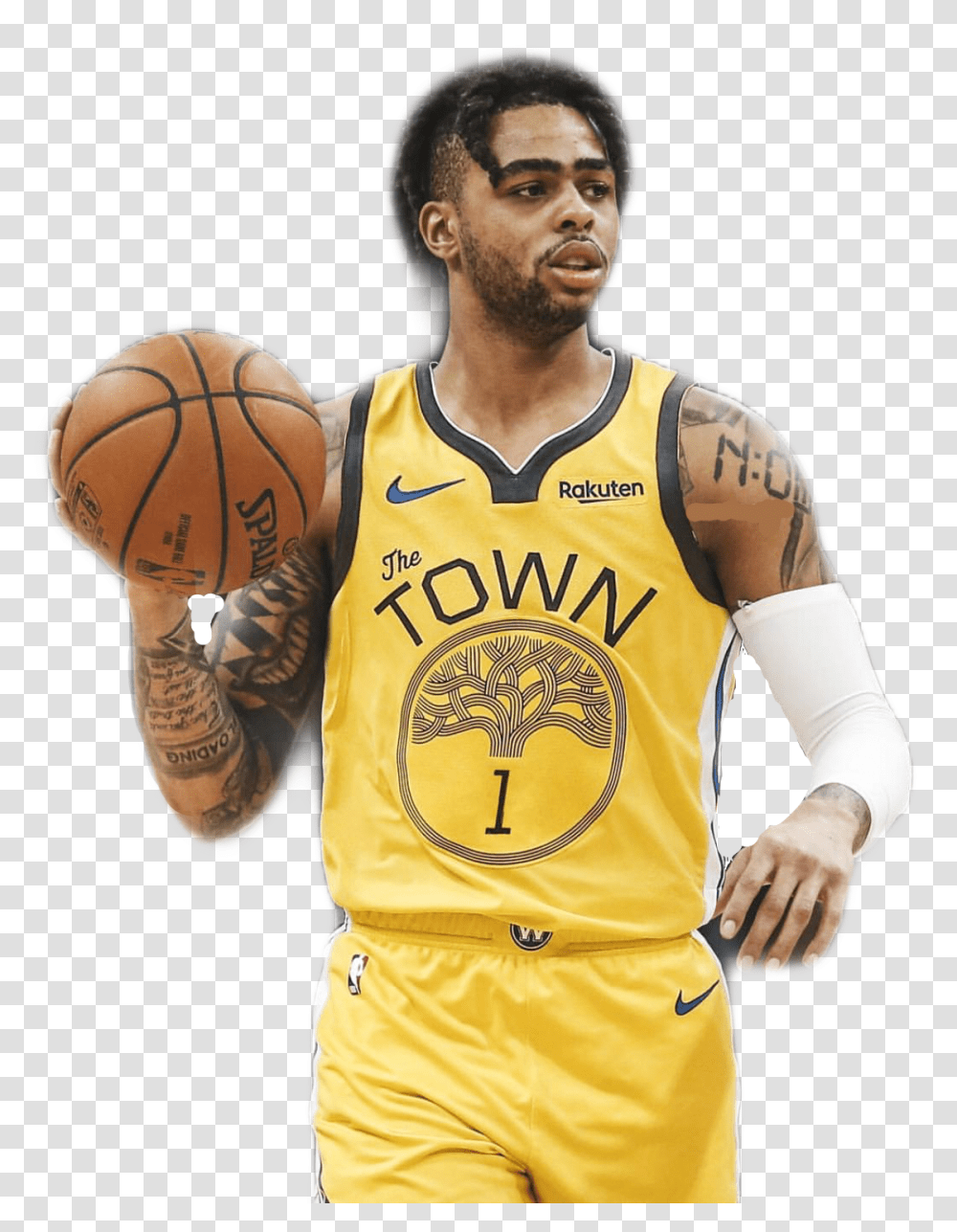 Dloading Dlo Dangelo Angelo Russell Warriors D Angelo Russell, Person, Human, People Transparent Png