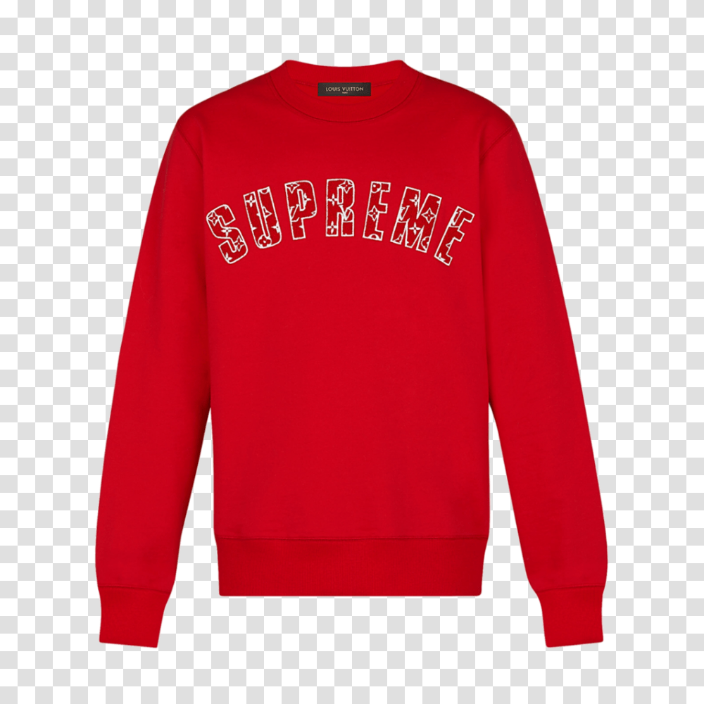 Dlv Rtw Lv X Supreme, Apparel, Sweatshirt, Sweater Transparent Png