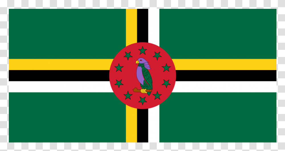 Dm Dominica Flag Icon National Flag Of Dominica, Bird, Animal, American Flag Transparent Png