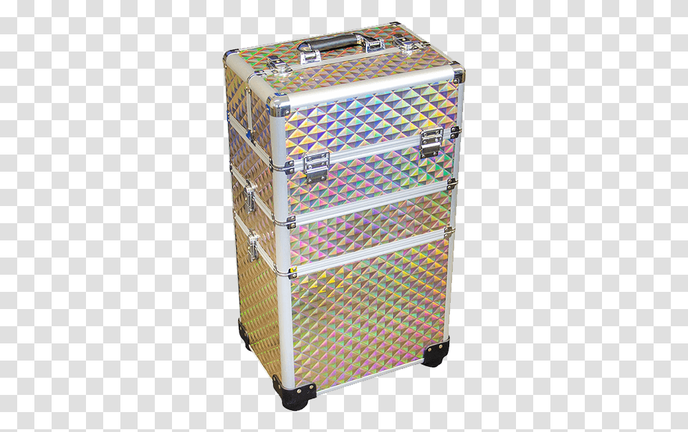 Dmi 3 Tier Alu Case Rose Gold Diamond Drawer, Furniture, Cabinet, Luggage Transparent Png