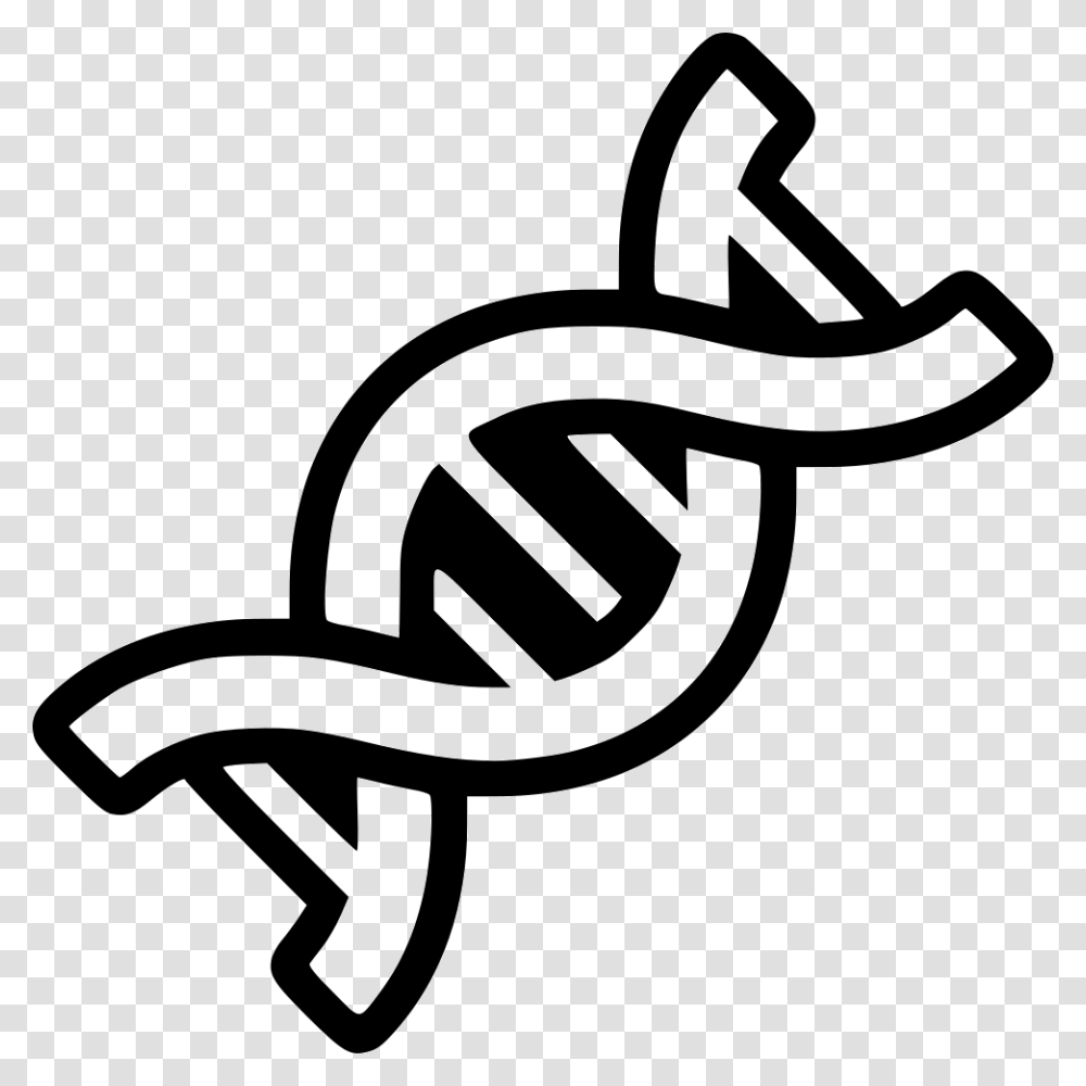 Dna Dna Icon, Lawn Mower, Tool, Stencil Transparent Png