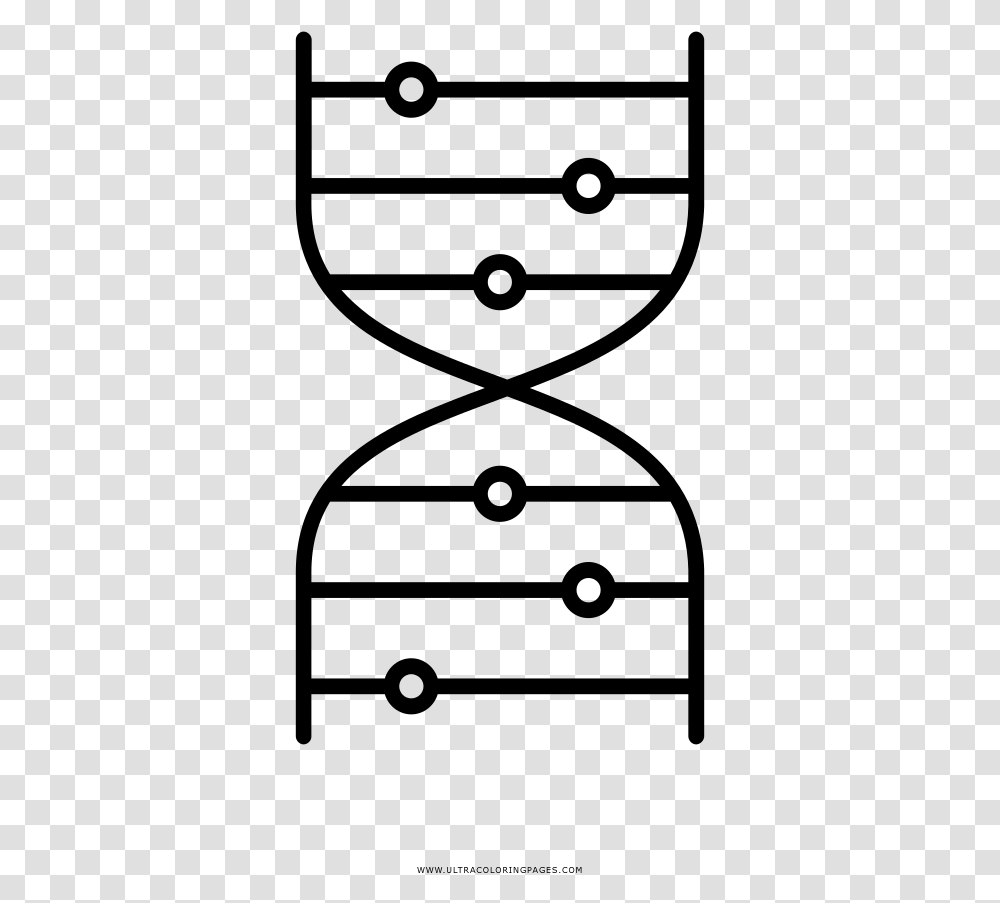 Dna Helix Coloring Page, Gray, World Of Warcraft Transparent Png