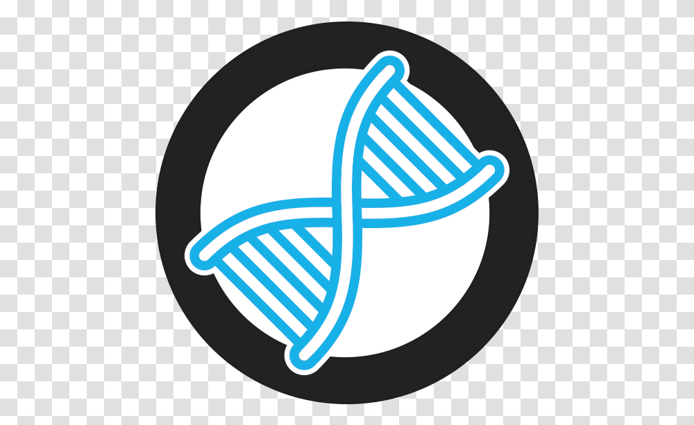 Dna Helix Icon, Logo, Trademark, Badminton Transparent Png