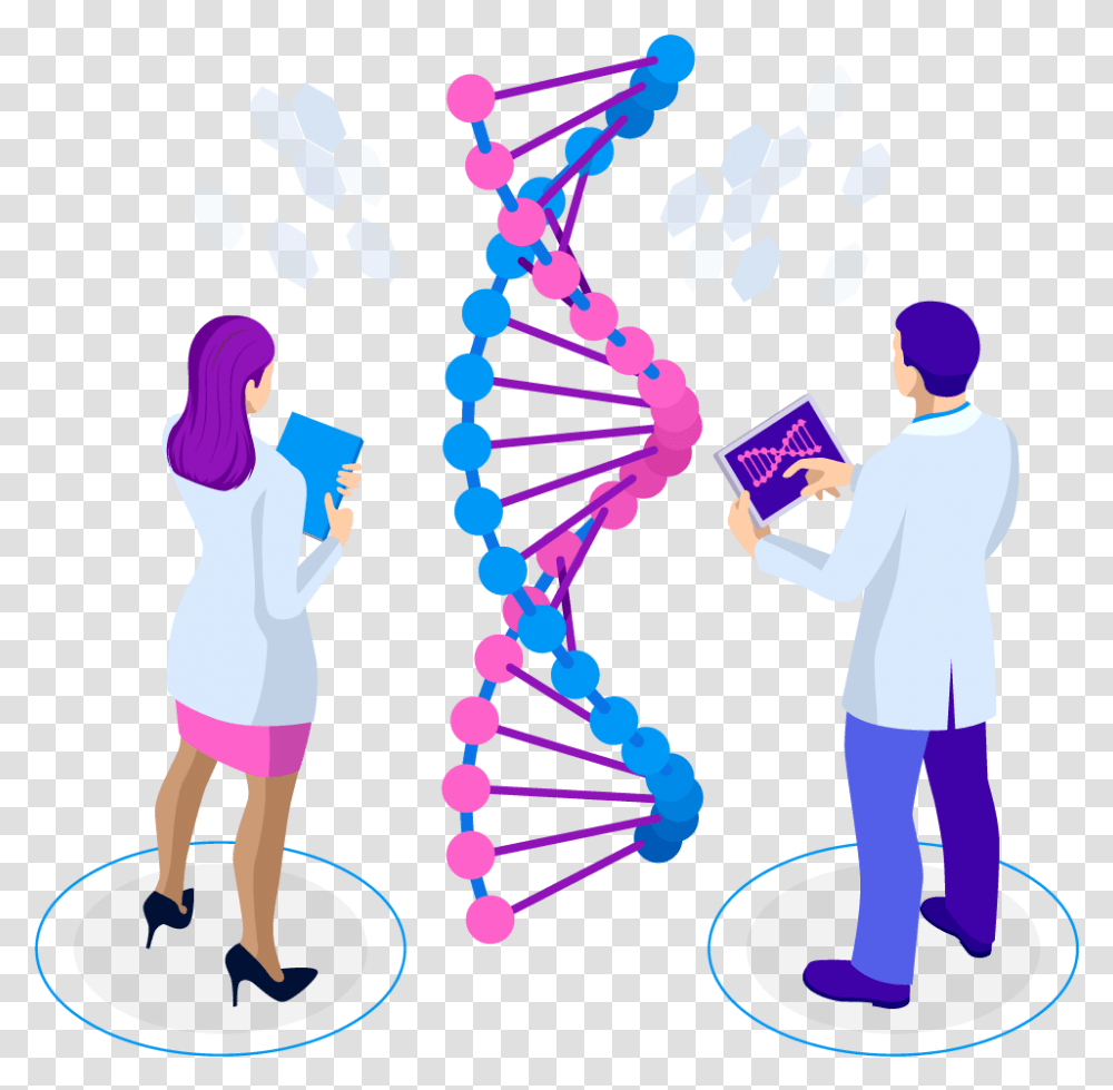 Dna Icon Adn Isometric, Person, Juggling, Female, Woman Transparent Png