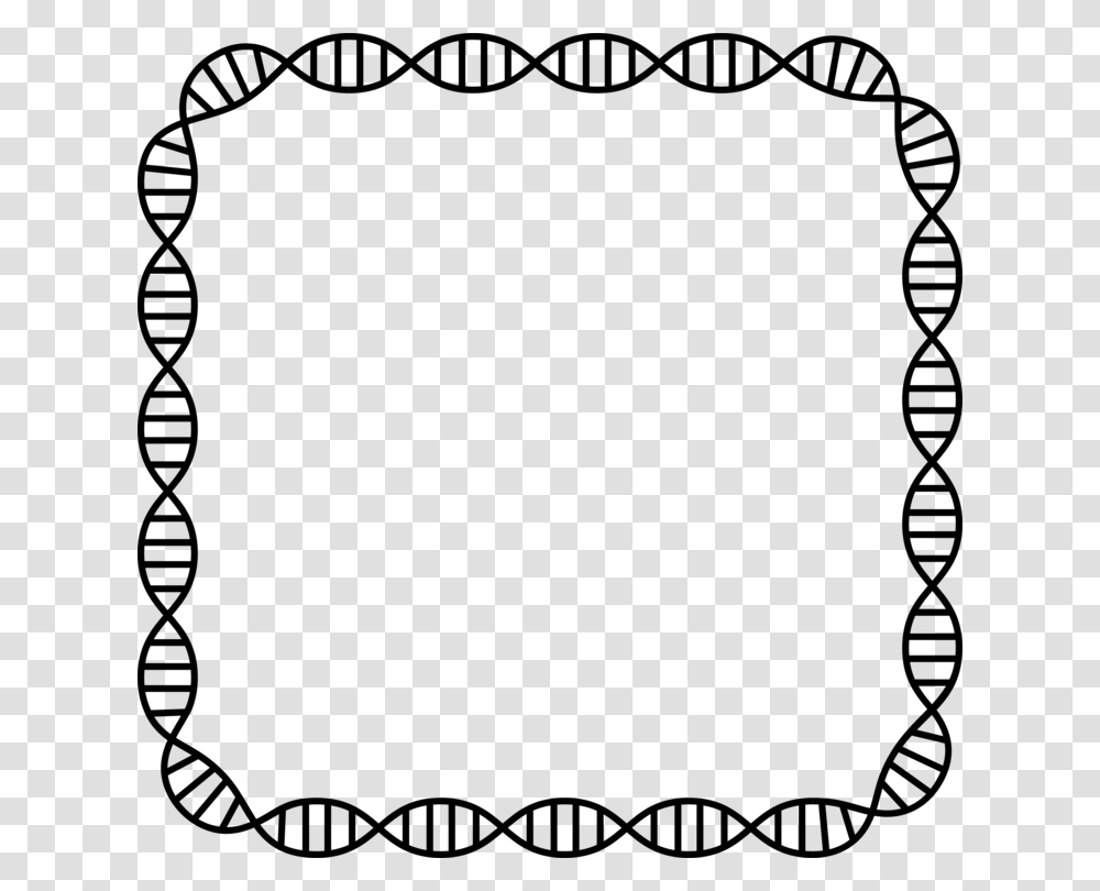 Dna Profiling Borders And Frames Genetics Nucleic Acid Double, Gray, World Of Warcraft Transparent Png