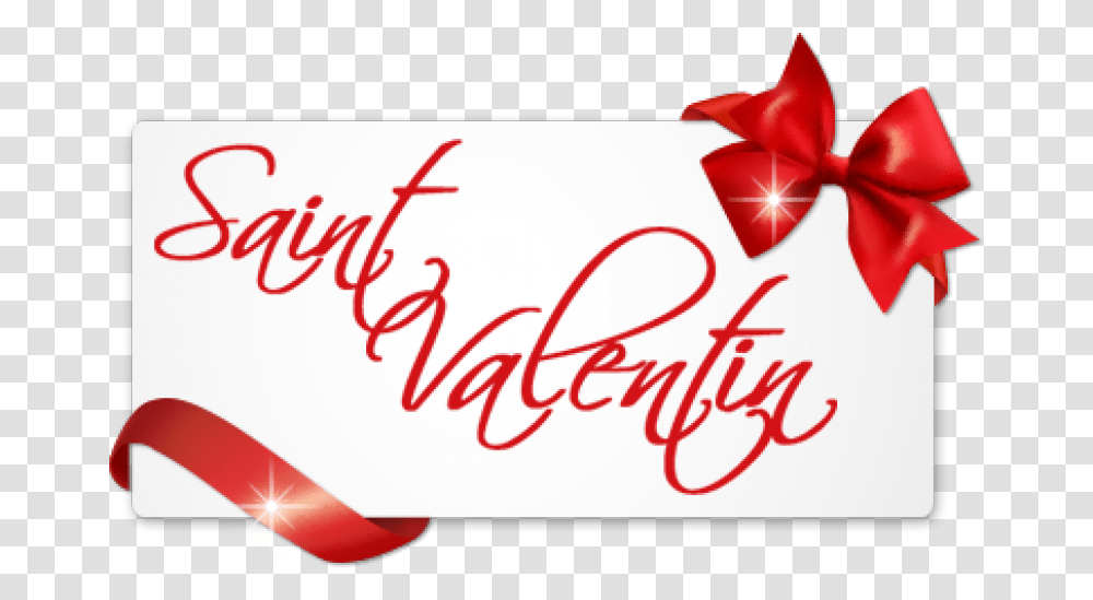 Dner De La Saint Valentin 100 Gift Certificate, Calligraphy, Handwriting Transparent Png