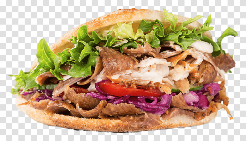 Dner Kebab, Bread, Food, Burger, Pita Transparent Png