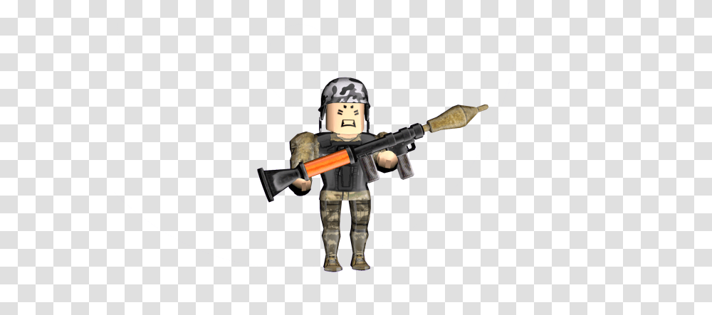 Do A Picture Of Your Roblox Character For You, Helmet, Person, Gun, Weapon Transparent Png
