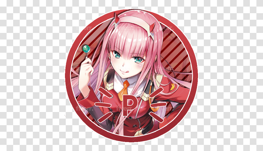 Do Banners And Icons For Your Discord Zero Two Background, Manga, Comics, Book, Person Transparent Png