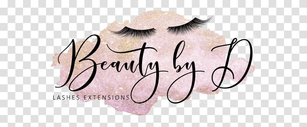 Do Beautiful Watercolor Eyelashhair Salon Signature Logo Eyelash Extensions, Text, Handwriting, Calligraphy, Outdoors Transparent Png