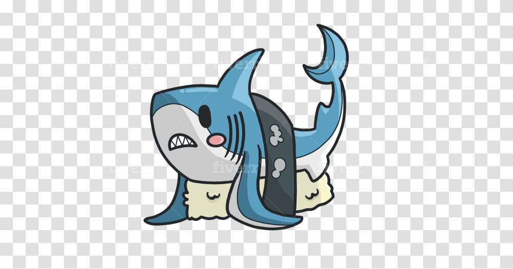 Do Cute And Kawaii Animals By Israelement Cartoon, Shark, Sea Life, Fish, Great White Shark Transparent Png