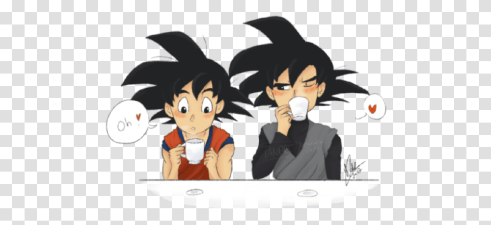 Do Goku X Goku Black, Person, Coffee Cup, Dating, Beverage Transparent Png