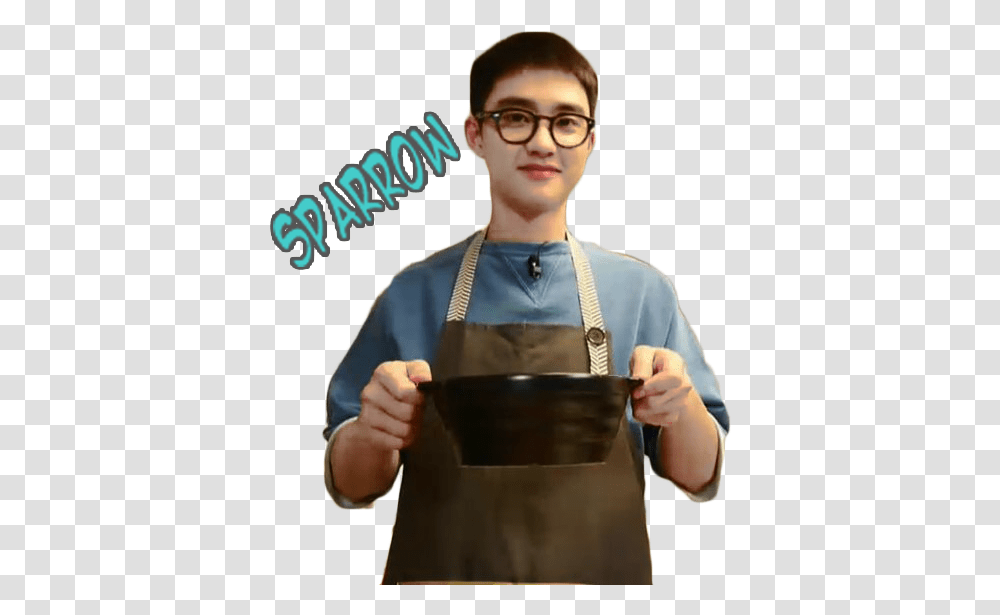 Do Kyungsoo, Chef, Person, Human Transparent Png