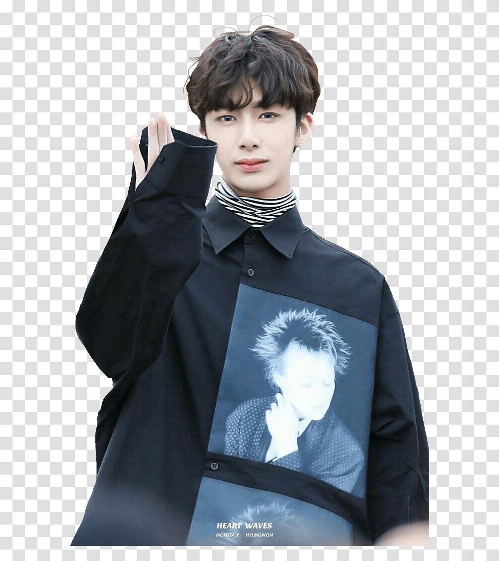 Do Not Copy And Make Your Own Hyungwon Monsta X Mv Beautiful, Person, Female, Suit Transparent Png