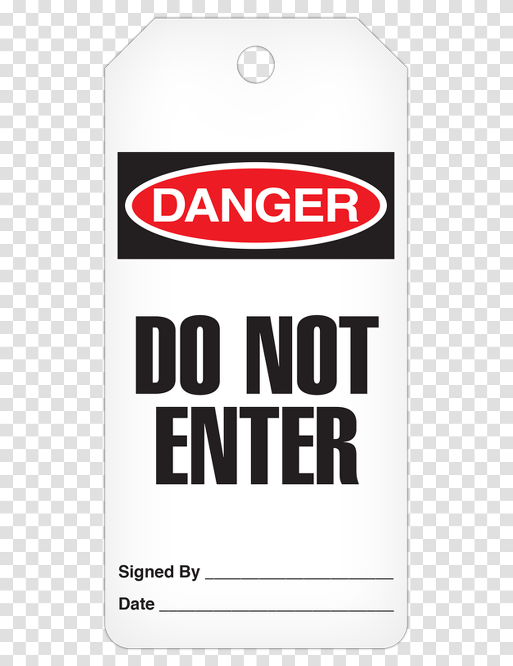Do Not Enter, Label, Tin, Can Transparent Png