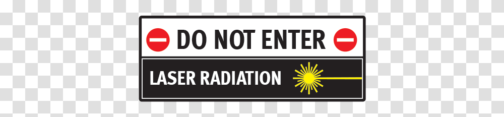 Do Not Enter Laser Radiation Sign, Word, Label, Alphabet Transparent Png