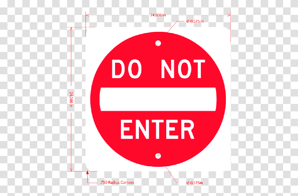 Do Not Enter Sign Inch X Inch Ms Carita, First Aid, Plot, Label Transparent Png