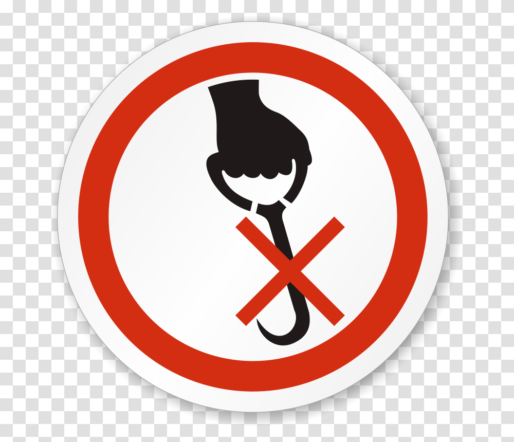 Do Not Use Hooks Iso Prohibition Circular Sign Do Not Use Hooks, Road Sign, Bus Stop, Stopsign Transparent Png