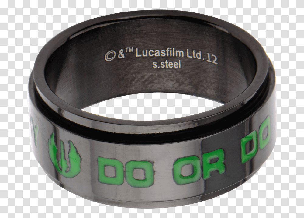 Do Or Do Not Yoda Spinner Ring Ring, Accessories, Accessory, Helmet Transparent Png