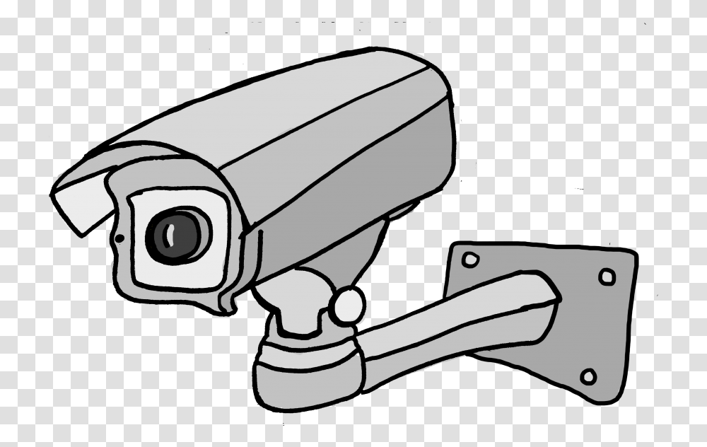 Do The Benefits Of Security Cameras Outweigh The Costs Cartoon Security Camera, Telescope Transparent Png