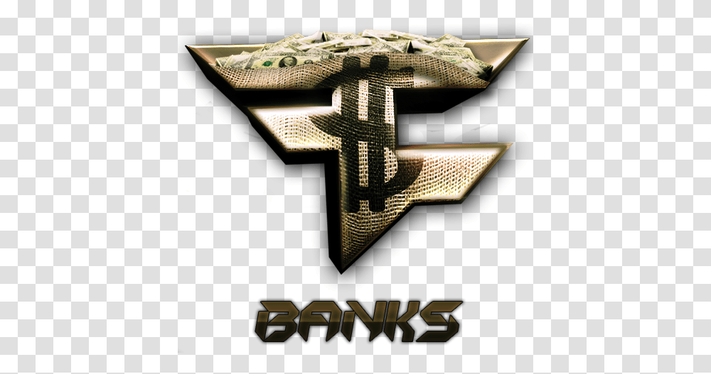 Do You Faze Banks Logo Faze, Alphabet, Text, Symbol, Cross Transparent Png
