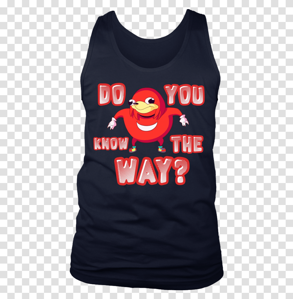 Do You Know The Way Uganda Knuckles Vr Chat Download Cartoon, Apparel, Pillow, Cushion Transparent Png